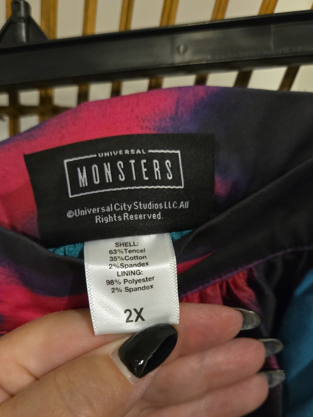 Vixen Creature From The Black Lagoon Skirt - Picture 2 of 6